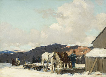The Watering Trough by Frederick Simpson Coburn