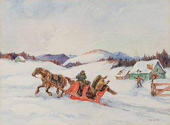 New Year's Joke on the Toll-Keeper by Paul Archibald Octave Caron