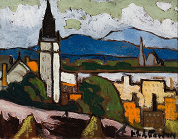 Étude Hochelaga by Marc-Aurèle Fortin