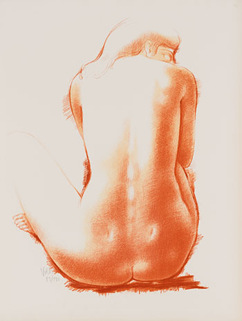 Seated Nude by Antoniucci Volti