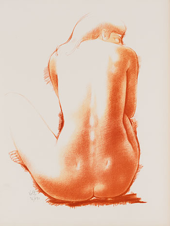 Seated Nude by Antoniucci Volti