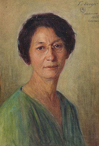 Portrait de femme by Tom von Dreger