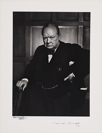 Churchill - The Roaring Lion by Yousuf Karsh