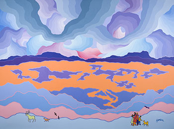 Glorious Lone Land by Ted Harrison