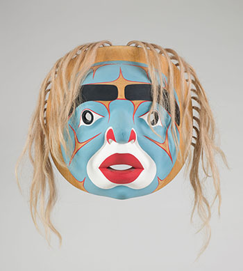 Bella Coola Moon Mask par Beau Dick