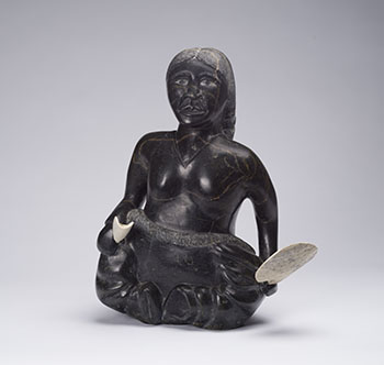 Seated Woman par Unidentified Cape Dorset