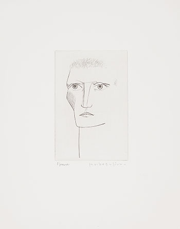 Portrait d'homme (Épreuve) by Paul Vanier Beaulieu