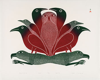 Homage to the Owl par Kenojuak Ashevak