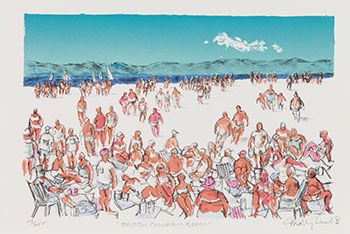 British Columbia Beach by Molly Joan Lamb Bobak