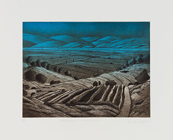 Landscape in Varied Colours III by Ross Penhall