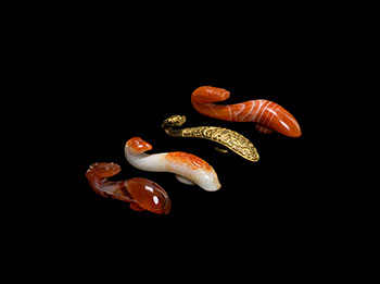 Group of Four Assorted Chinese Belthooks, 17th to 19th Century by  Chinese Art