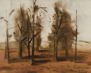 Trees Against the Sky by Stanley Morel Cosgrove