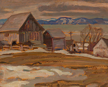 Early Spring, Quebec by Alexander Young (A.Y.) Jackson