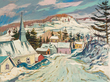Farm Point, Que by Henri Leopold Masson