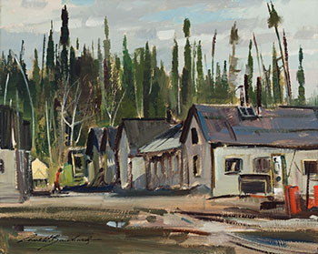 Lahaie Lumber Camp by Lorne Holland Bouchard