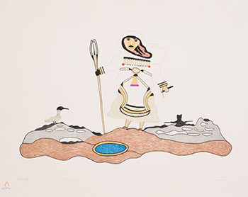 Fishing by Pudlo Pudlat