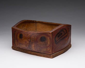 Bentwood Bowl by Early Haida Artist