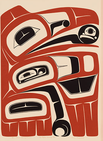 Raven Holding the Sun by Freda Diesing