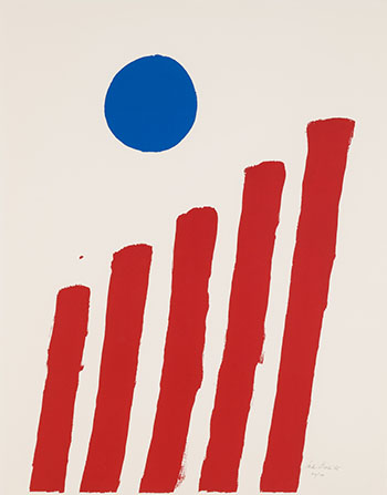 Red Stripes New York par Jack Hamilton Bush