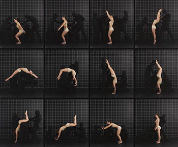 After Muybridge: Back Handspring by Adad Hannah