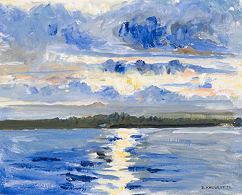 Untitled (Evening Lake) by Dorothy Knowles
