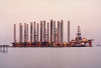 SOCAR Oil Fields #6, Baku, Azerbaijan by Edward Burtynsky