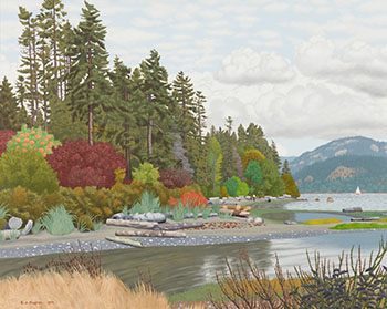 Cherry Point by Edward John (E.J.) Hughes