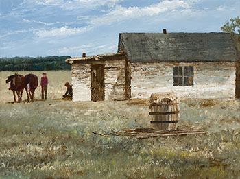 Friends Place on Red Pheasant Reserve by Allen Sapp