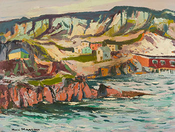 Brigus (Newfoundland) by Henri Leopold Masson