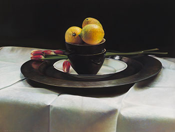 Still Life with Tulips by Andrew Hemingway
