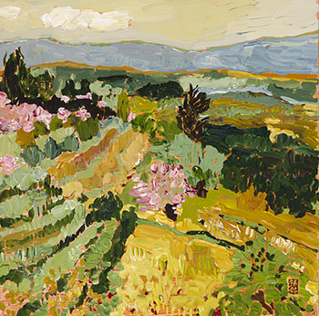 Route de Mazan by Bobbie Burgers
