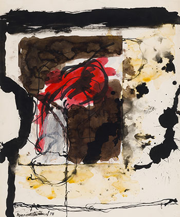 Untitled (Red, Black and Yellow) by John Meredith