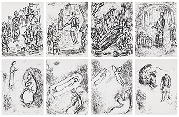 The Tempest par Marc Chagall