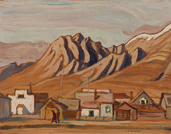 Canmore, Alberta / Landscape (verso) par Alexander Young (A.Y.) Jackson