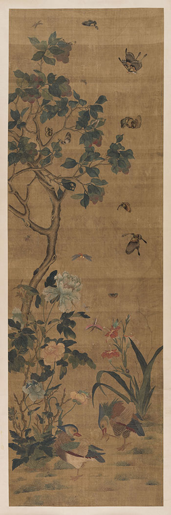 Auspicious Birds and Insects, Late 19th Century par  Chinese School