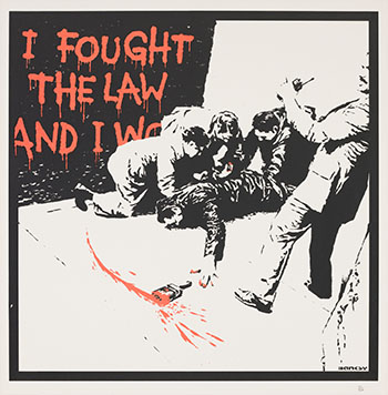 I Fought the Law par  Banksy