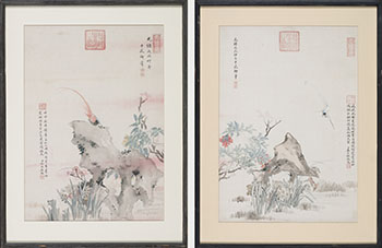 Two Works par Attributed to the Emperor Guangxu