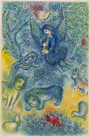 The Magic Flute par Marc Chagall