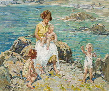 At the Seashore par Dorothea Sharp