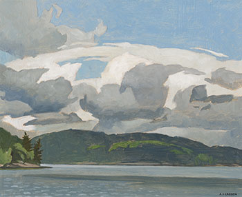 Oxtongue Lake by Alfred Joseph (A.J.) Casson