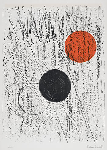 Sun and Moon (from Twelve Lithographs) by Barbara Hepworth