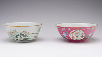 Two Large Chinese Famille Rose Bowls, Republican Period, Early 20th Century par  Chinese Art