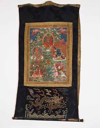 A Tibetan Thangka of Medicine Buddha, 19th Century by Tibetan Art