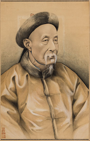 Portrait of Li Hongzhang, 19th Century par  Chinese School