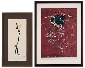Two Japanese Modern Sosaku Hanga Prints by  Japanese Art