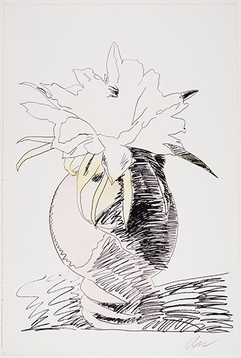 Flowers (Hand-Colored) (F.S.II.114) par Andy Warhol