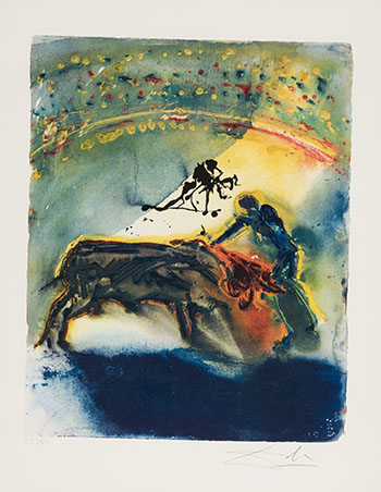 Tauromachie I par Salvador Dali