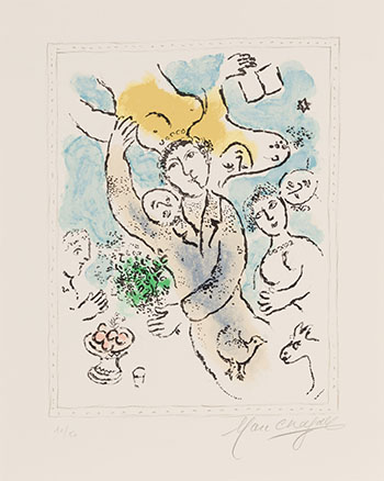 L'artiste I by Marc Chagall