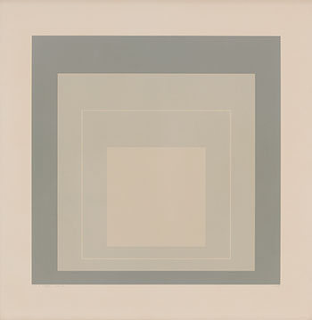 WLS XIV, from White Line Squares (Series II) by Josef Albers