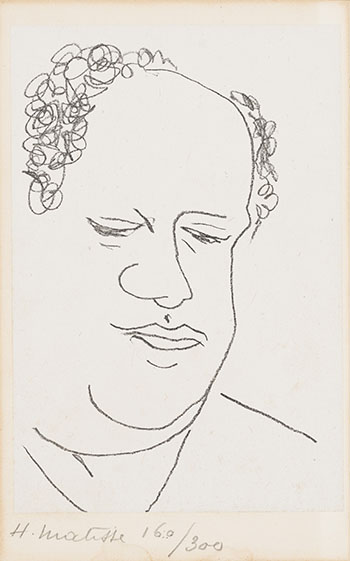 Portrait of René Leriche by Henri Matisse